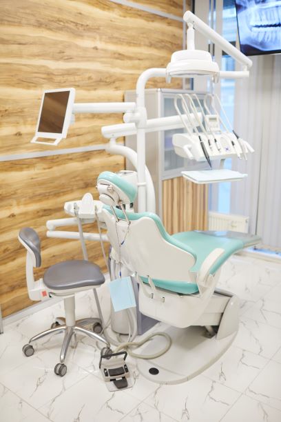 workplace of dentist